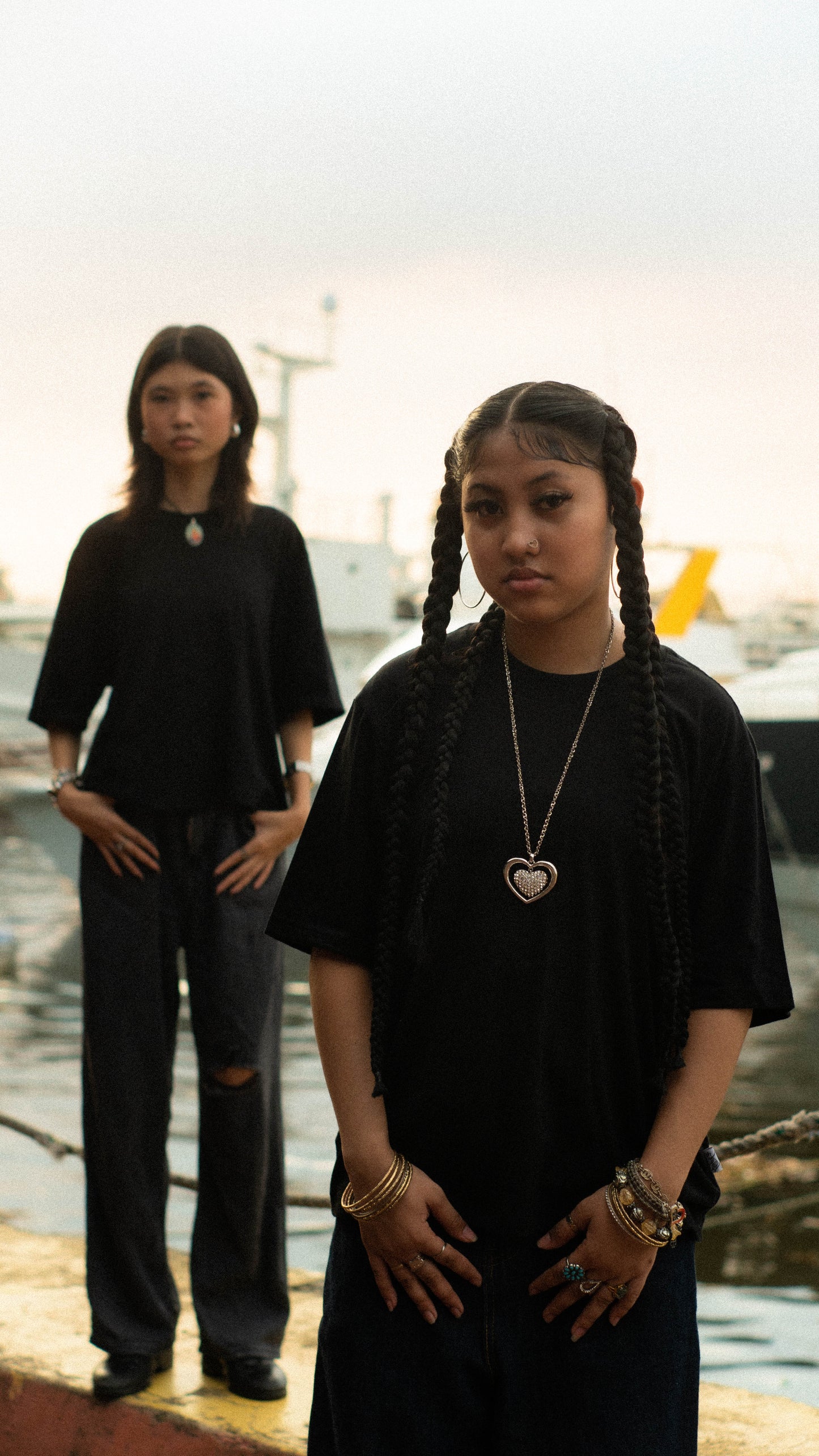 Heavyweight Box Tee in Black