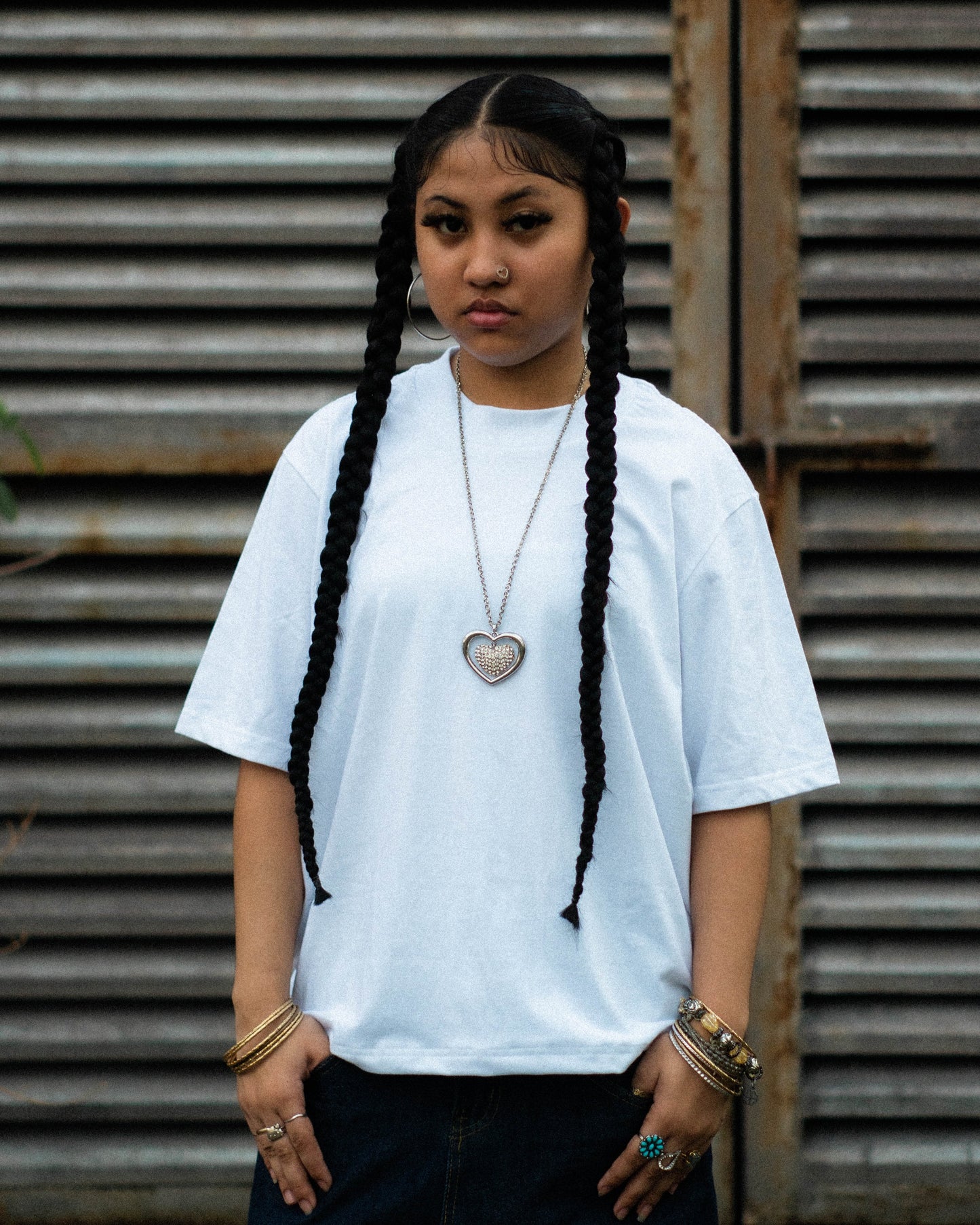Heavyweight Box Tee in White