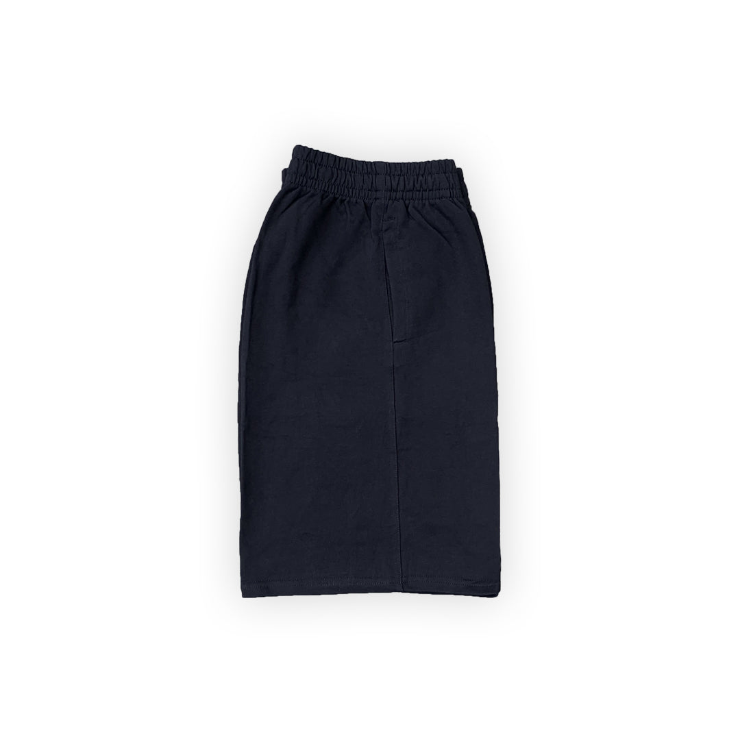 Sweat Cargo Shorts in Black